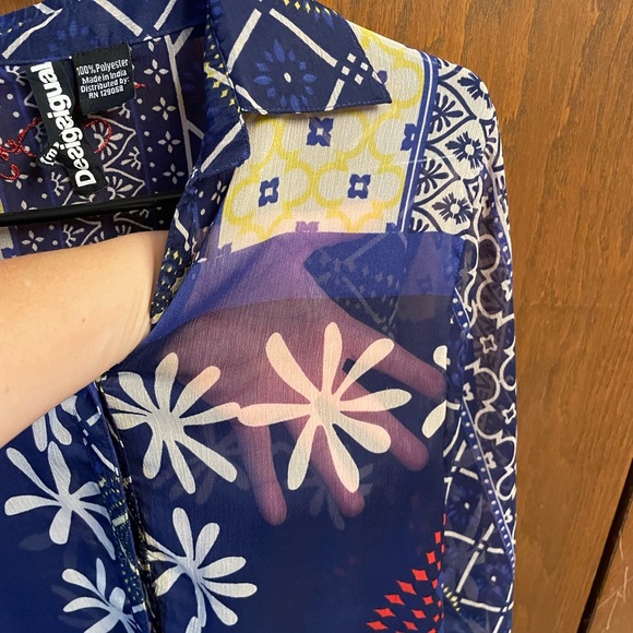 Desigual button down long sleeve - Picture 9 of 9